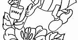 Abelha Pintar Miel Coloriage Abeille Abeilles Abeja Recolectando sketch template