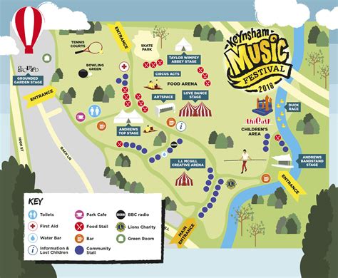 festival site map keynsham  festival