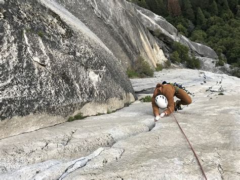 Rock Climb Super Slide Yosemite National Park