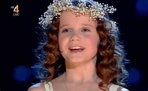 Amira Willighagen Watch 9 Year Old Sing ‘ave Maria’ On