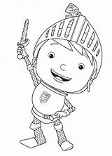 Infantis Cavaleiro Sword Puppet sketch template
