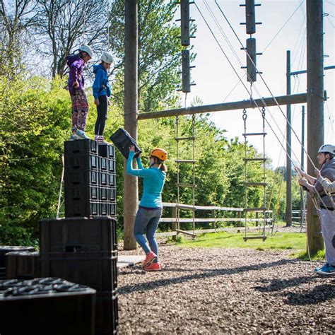 high ropes challenges valley adventure centre