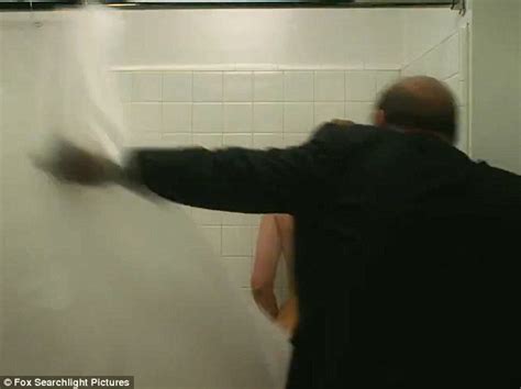 katching my i scarlett johansson strips off to recreate iconic psycho shower scene as she is