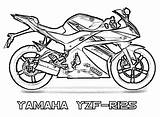 Coloring Yamaha Motorcycle Pages Print Moto Gif Bmw Yzf Popular Pixels Desde Guardado Info sketch template