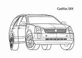 Cadillac Dodge Eldorado Srx 4kids sketch template