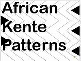 Kente Patterns African sketch template