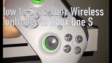 How To Sync Xbox One Wireless Controller To Xbox One S