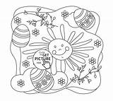 Coloring Pages Printable Kids Getcolorings Easter Colouring Visit sketch template