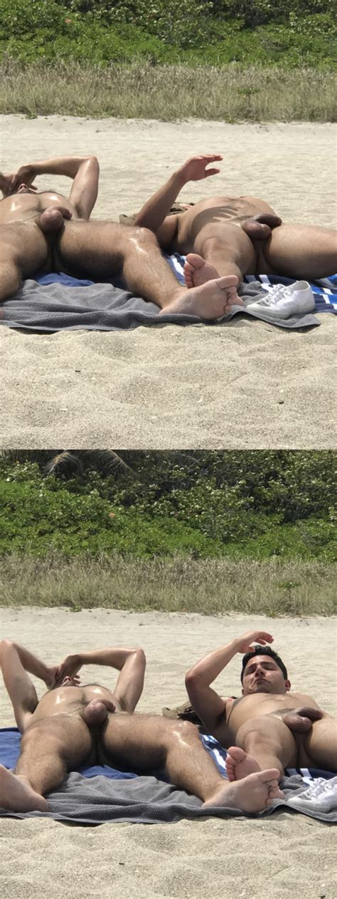 nude gay couple at the beach spycamfromguys hidden cams spying on men