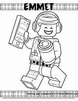 Lego Emmet Fortnite Bricks Coloringhome Emmett sketch template
