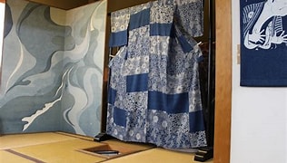 藍大判ハンカチ＜ハンカチ＜藍染工芸館(株)阿波友禅工場＜徳島 に対する画像結果