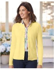 Image result for yellow cardigan