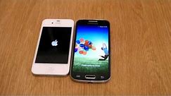 Samsung Galaxy S4 Mini vs iPhone 4s