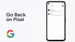 How To Go Back on Pixel 4a