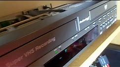 Review of my JVC SR-MV45 S-VHS/DVD Recorder Combo