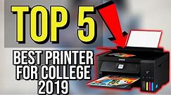 Best Printers For College Students 2024 ⬆️ TOP 5 ✅