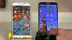 LG G2 vs. Samsung Galaxy S4 Smartphones Comparison Smackdown