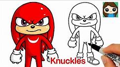 How to Draw Knuckles from Sonic the Hedgehog