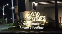 Sample footage night mode iPhone 6