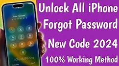 How To Unlock Any iPhone When Password Is Forgotten | Unlock iPhone Passcode