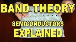 Band theory (semiconductors) explained