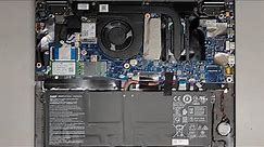 Acer Spin 5 Series N19W3 Disassembly SSD Hard Drive Upgrade Battery Replacement Repair (No RAM)