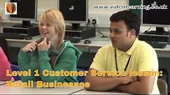 BTEC Level 1 Customer Service Lesson Observation: Customer Service To Retail Businesses