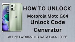 How To Unlock Motorola Moto G64 FREE by IMEI with Unlocky Tool (Instant Unlock)