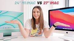 M1 24" iMac (2021) vs 27" iMac (2020) - which iMac should you buy in 2021?!