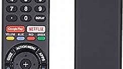 RMF-TX300U 149331811 Voice Universal Remote Control Replacement with Mic Fit for Sony Bravia Smart 4K TV XBR-43X800D XBR-55X850S XBR-55X930D XBR-65X850D XBR-65X930D XBR-75X850D XBR-75X940D XBR-85X850D