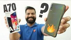 Samsung Galaxy A70 Unboxing & First Look - Bigger is Better!!! 🔥🔥🔥