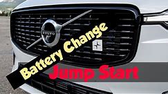 How To Change the battery Volvo XC90/XC60/S60/S90 2020 New Platform + Jump-Start Volvo