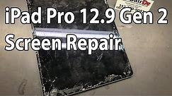 iPad Pro 12.9 Gen 2 lcd glass screen repair/replacement, full video start to finish