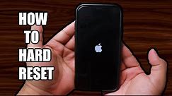 HOW TO Soft RESET IPHONE X / XR