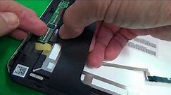 ASUS C100P Chromebook Touchscreen Assembly, Keyboard and Battery Replacement Procedure Part 2
