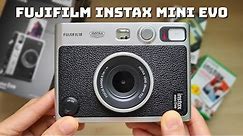 Fujifilm Instax Mini Evo unboxing + How to use demo | BEST Instant Camera & Printer for Smartphone