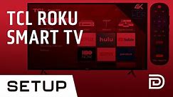 Hisense Smart TV Initial Setup ► Hisense Roku TV Unboxing ◄ TCL Roku TV Walmart Amazon Target