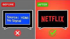 8 HDMI No Signal Fixes for Beginners