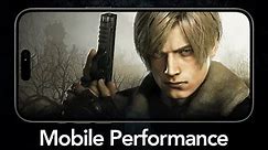 Resident Evil 4 iPhone 15 Pro and M1/M2 iPad Performance Review - A Restricted Experience
