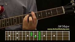 How To Play an A# (Sharp) Chord On The Guitar