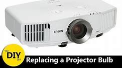 Replacing a Epson Projector Bulb