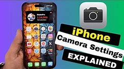 iPhone Camera Settings Explained 🔥 Beginners Guide