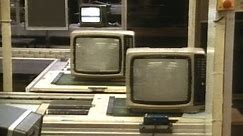 How to build a Television | Television assembly plant | Sanyo Televisions | Afternoon plus | 1984