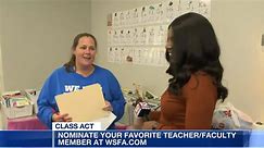 Class Act: Nominate your favorite teacher/faculty member