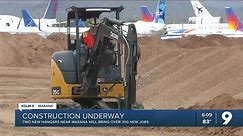 Two new hangars at Pinal Airpark under construction; creating over 300 new jobs