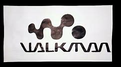 How to draw the Sony Walkman logo ~ logo drawing