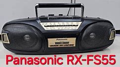 Panasonic RX -FS55 stereo radio cassette recorder (9023321435)