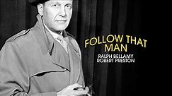 Follow That Man | Season 1 | Episode 13 | Ralph Bellamy | Nita Talbot | Henry Lascoe