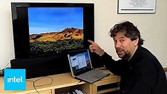 How to Stream Video from Your Laptop to HDTV | Intel