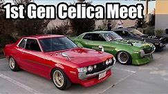 Largest 1st gen Celica's Gathering in North America RA24